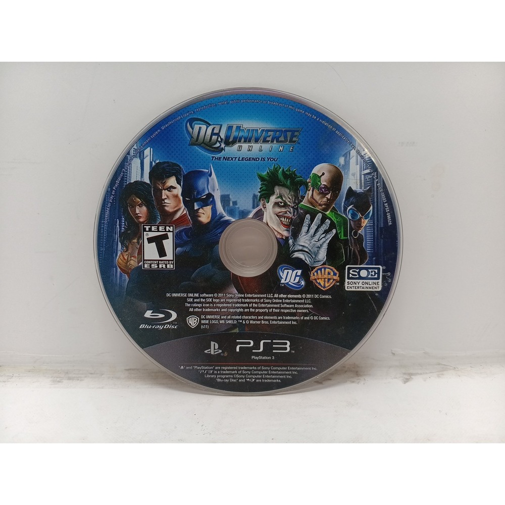 Ps3 DC Universe Online Game